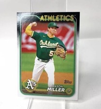 Mason Miller 2024 Series 2 Base #427 Oakland Athletics Baseball Card