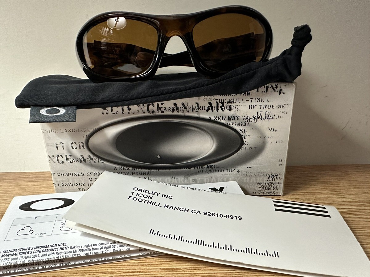 小物 OAKLEY MONSTER DOG / made in USA y2k OAKLEY MONSTER DOG TRIBAL Sunglasses Black IRIDIUM Super