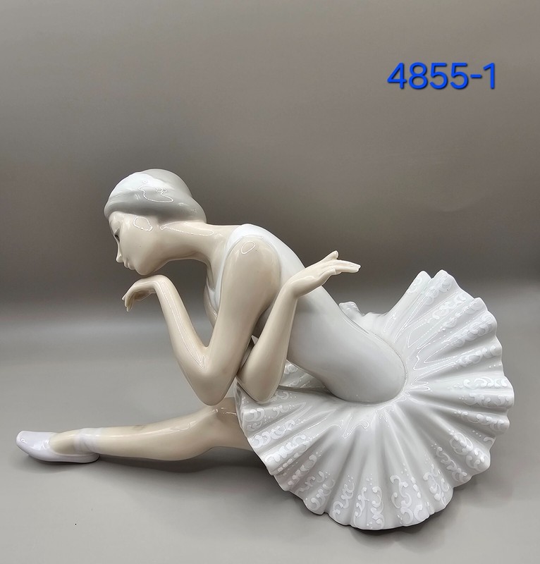 Lladro, 4855, "Death Of The Swan", 1977-2001, Retired, "READ"