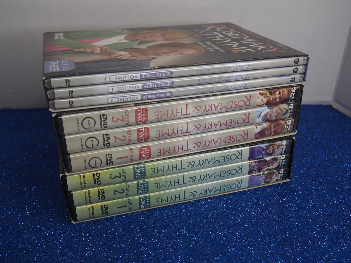 Rosemary & Thyme - Series 1, 2 & 3 DVD Box Sets- Felicity Kendal
