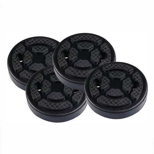 4x Gummiteller Gummiaufnahmen 120 mm für Platte Hebebühnen Gummiauflage Schwarz - Bild 3 von 10