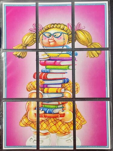 Gpk 2022 Bookworms Stacked Stella & Library Ann 10 Card Puzzle 🧩📕 - Afbeelding 1 van 1