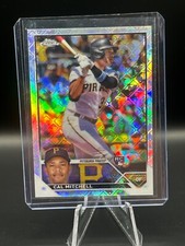 2023 Topps Chrome Logofractor Cal Mitchell #108 Rookie RC Pirates