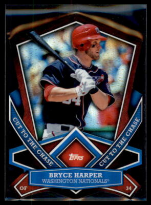 2013 Topps Cut to the Chase Bryce Harper #CTC-45 Washington