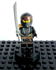 LEGO Ninjago, COLE LEGACY PEARL GOLD SHOULDER PAD - njo0618 sets 71705 71739 TBE