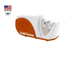 Chef's Choice 2-Stage Manual Knife Sharpener Double Bevel Carbide & Ceramic