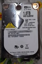 WD10JMVW-11S5XS0 DCM EBCTJCK DCX LS005CRXH SN WX11Exxxxxxx 04 NOV 2012 Malaysia