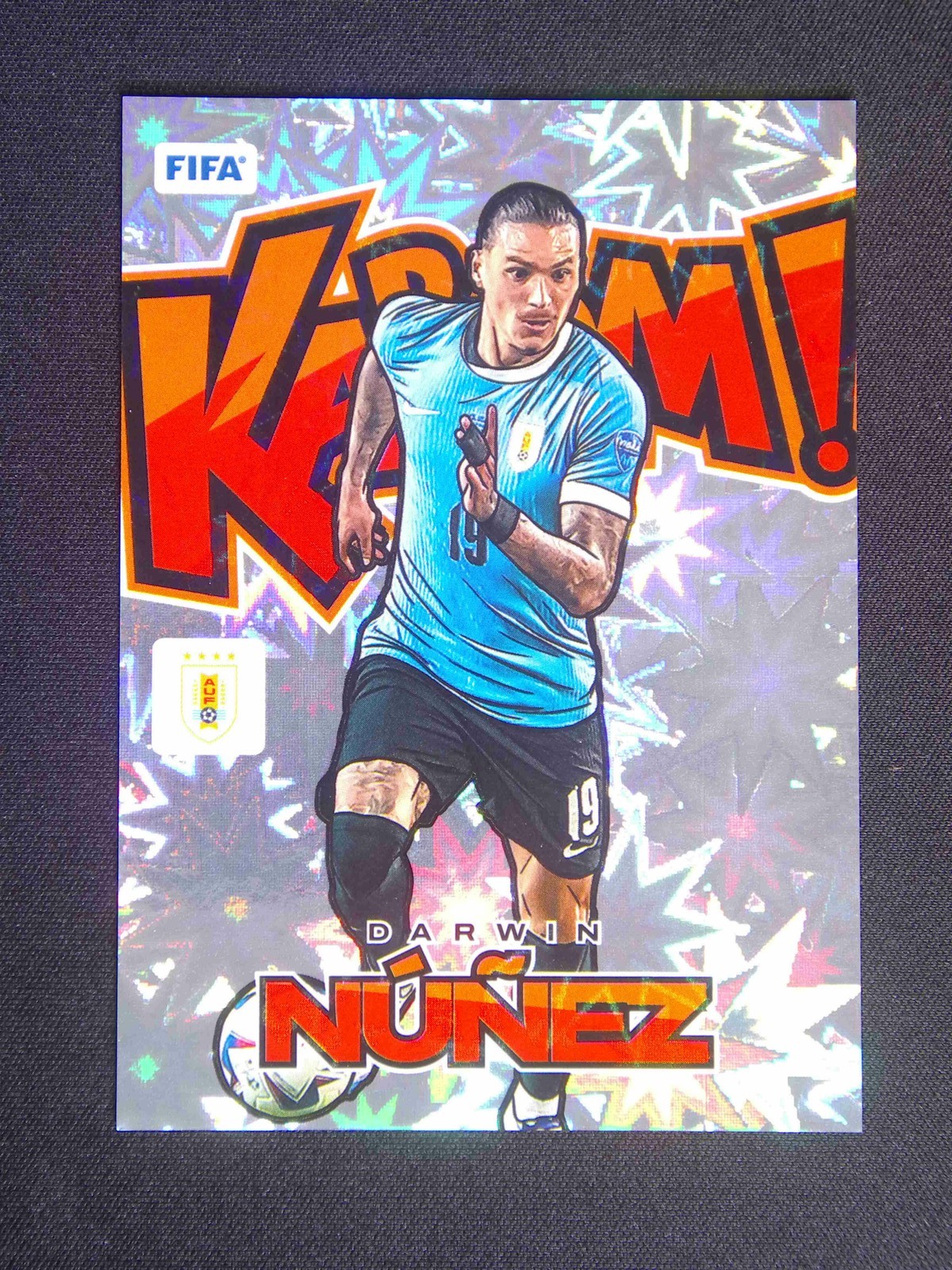 2024-25 Panini Donruss FIFA Darwin Nunez #4 Kaboom Case Hit SSP