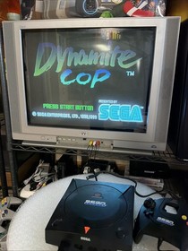 Dynamite Cop Sega Dreamcast TESTED WORKING! Complete With Manual Fast Shipping