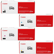 Canon 046 Toner Cartridge Set Cyan, Magenta, Yellow, Black