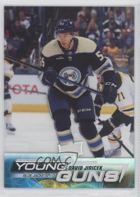 2022-23 Upper Deck Extended Series Young Guns Acetate David Jiricek #472 6m7