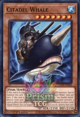 1st Ed Citadel Whale LED9-DE026 Yugioh