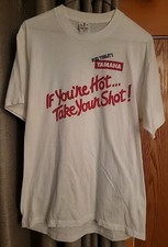 Vtg Mike Tingley's Yamaha Missoula MT 80's XL Shirt If You're Hot Take Your Shot