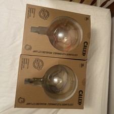 Calex Holland lightbulb LED Dimmable Filament E27 XL mouth blown glass rrp £150 