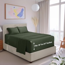 Hearth  Harbor Hearth Harbor Extra Deep Pocket Queen Sheets Set - 4 Piece