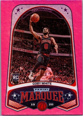 2019-20 Panini Chronicles #237 Coby White Pink