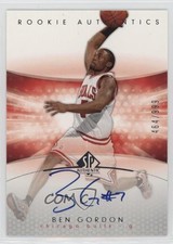 2004-05 SP Authentic Rookie Authentics 464/999 Ben Gordon #185 Auto 2d0