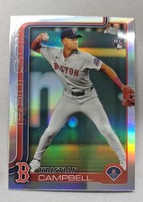 2025 Topps Chrome - Kristian Campbell #171 Refractor (RC)