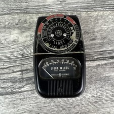 GE Exposure Meter Light Type 8DW58Y4, USA General Electric Untested Parts