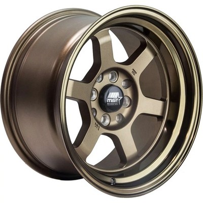 MST Time Attack 16x8.0 4x100 20 ET 73.1 CB Matte Bronze Single Wheel/Rim