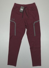 Under Armour UA Sportstyle Elite Cargo Pant Size M Dark Maroon Fitted 1373864