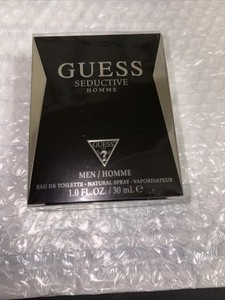 Guess Seductive Homme Eau de Toilette Spray, 1 Oz