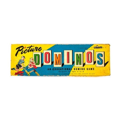 Ed-U-Cards Kids Games Picture Dominos Box Fair