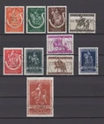 BELGIUM 1942 WWII winter aid  fine used 603/612