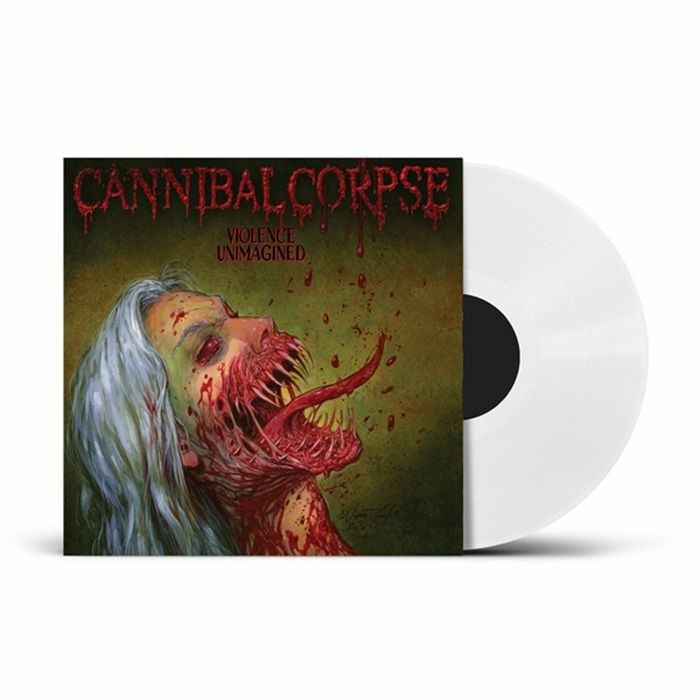 CANNIBAL CORPSE - Violence Unimagined (reissue) - WHITE VINYL LP