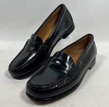 GH BASS Shoes Womens 7.5 M Weejuns Wayfarer Slip On Penny Loafer Classic Black