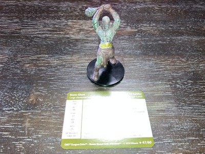 Stone Giant D&D Miniature Lords of Madness mini Dungeons Dragons Pathfinder