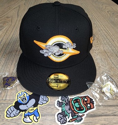 New Era Black 59FIFTY The Clink Room Singularity Fitted Cap Hat 7 1/8