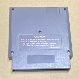 Nintendo Kung Fu Fighting Game NES Cartridge NTSC-U/C US/Canada