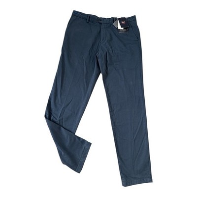 Paul & Shark Chino Trousers Mens Navy Blue Chinos Cotton Size W38 L32 NEW