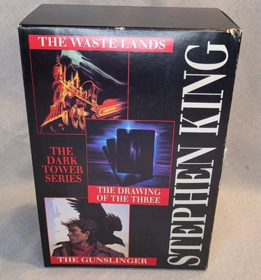 Stephen King The Dark Tower Box Set 3 Volume The Gunslinger, Drawing, Wastelands