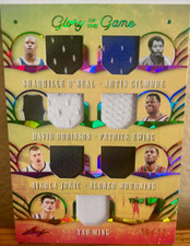 2025  Shaq Jokic Yao Ewing Robinson Mourning Gilmore Jersey Relic /12