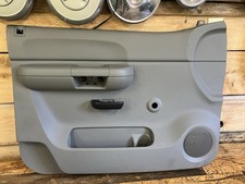 07-09 Chevy Silverado Gmc Sierra Driver Side Door Panel Manual Window Grey 2008