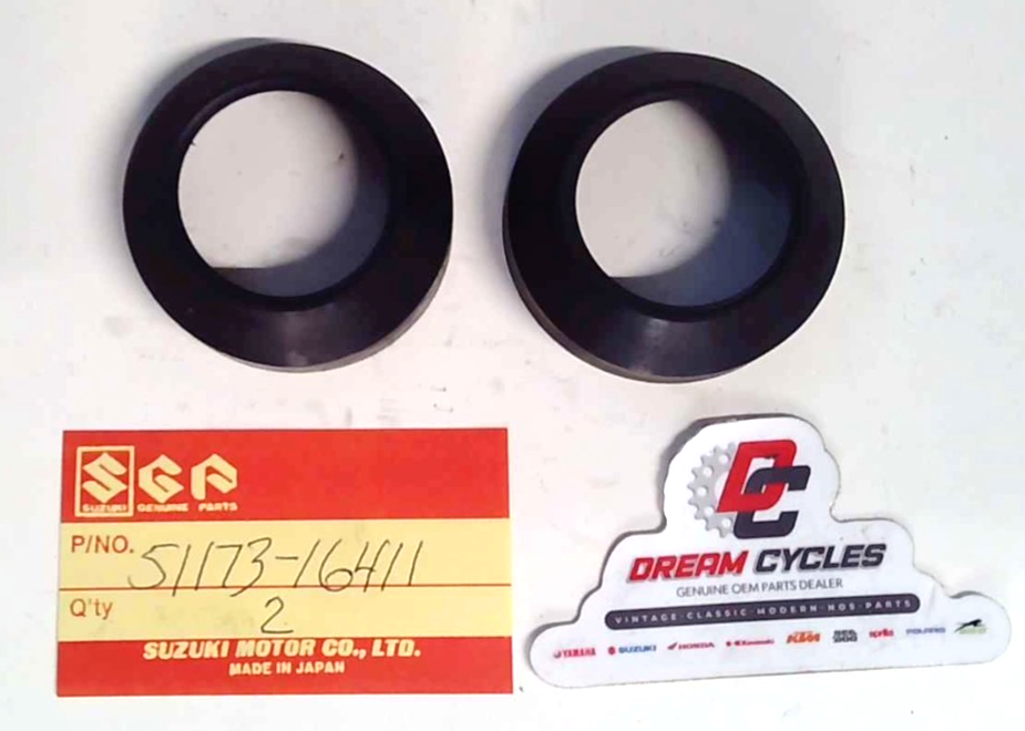 NOS Front Fork Dust Seal  Suzuki 70-72 TS250 1972 TS400 51173-16411 SET TS 250