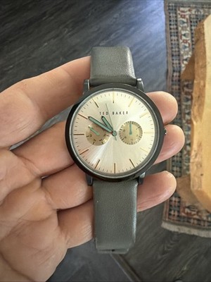Ted Baker Men's SMART CASUAL Grey Multi-Function Strap Watch