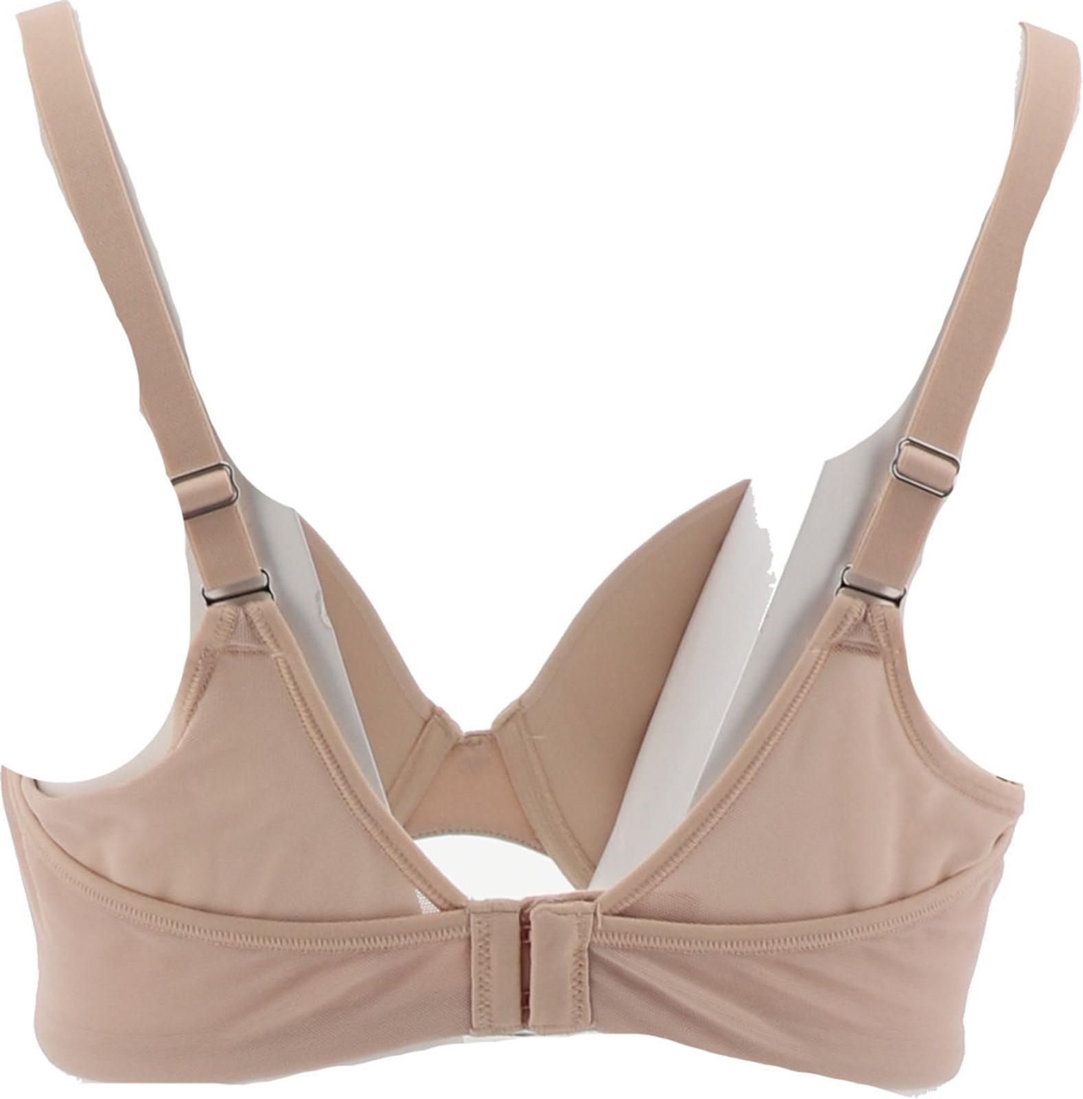 Breezies Smooth Radiance Underwire T-Shirt Bra Sunbeige 46B NEW (1104)