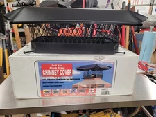 Shelter 9 X 18" Single Flue Bolt-On Chimney Cap Fully Assembled Galvanized Steel