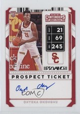 2020 Panini Contenders Draft Picks Ticket Stub 10/21 Onyeka Okongwu #55 Auto 5i3