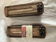 Lot (2) New Flora Design Incense Box W/slide Top