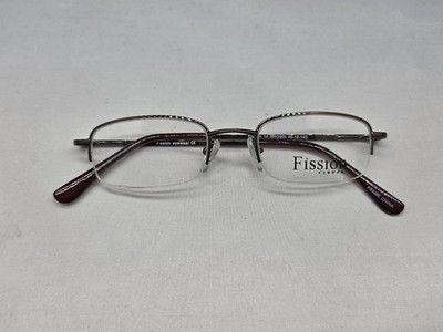 Fission F014 Brown Optical Quality Eyeglasses Frame 48-18-145