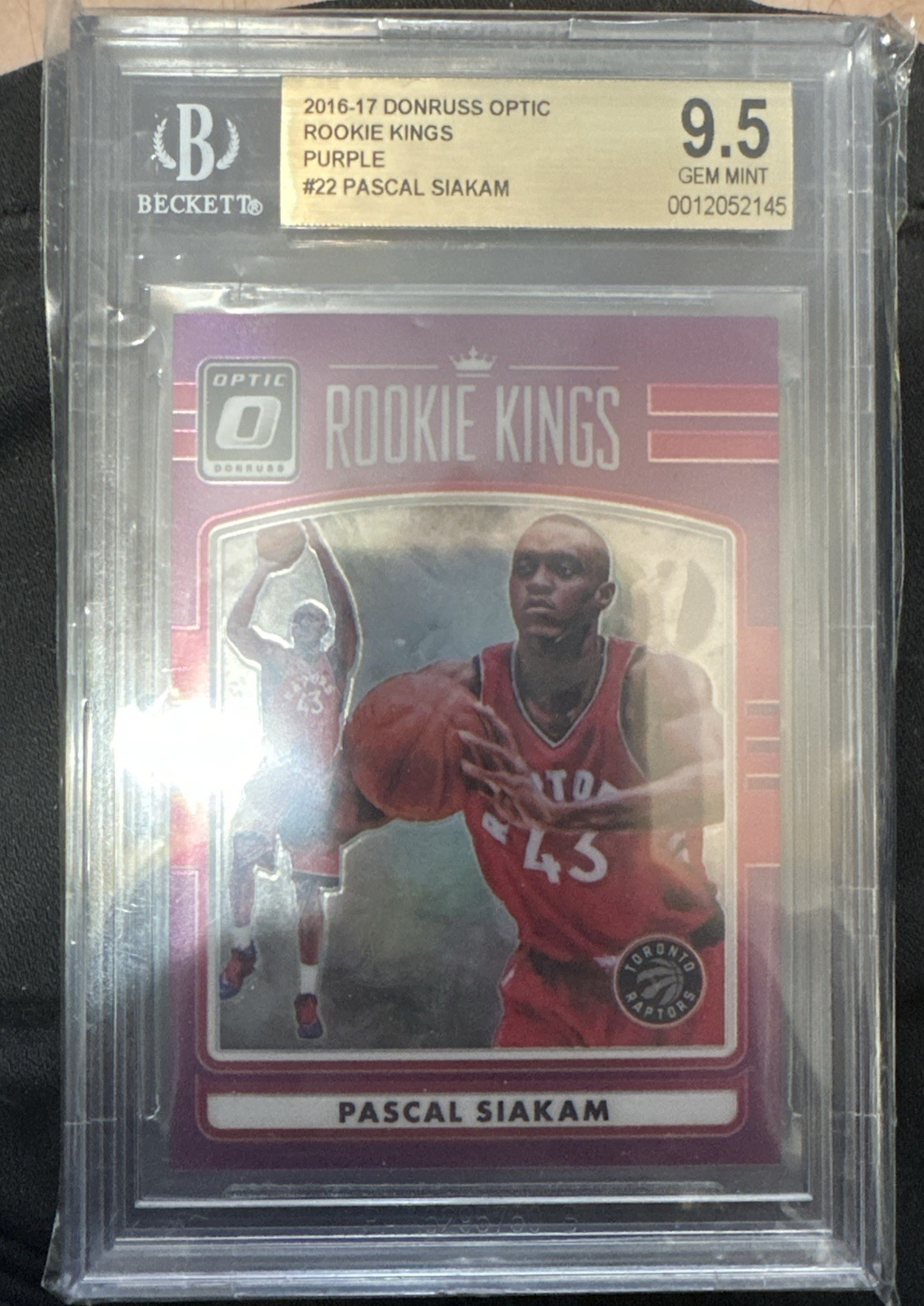 2016-17 Donruss Rookie Kings PurplePascal Siakam RC