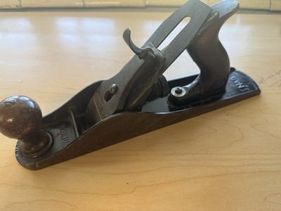 Vintage Stanley No. 5 Wood Plane Smooth Made in USA