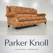 RRP£2800(Current Model)Handmade Parker Knoll Henley/Oakham 3 Seat High-Back Sofa