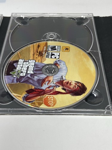 Grand Theft Auto (GTA) Five 5 For PC - 7 Discs (Case MAP and Discs) - Picture 10 of 23