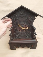 ANTIQUE TABLE CUCKOO CLOCK c1890 FOR RESTORATION