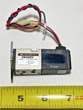 SMC VK332V 24VDC Direct Operated Poppet Solenoid Valve